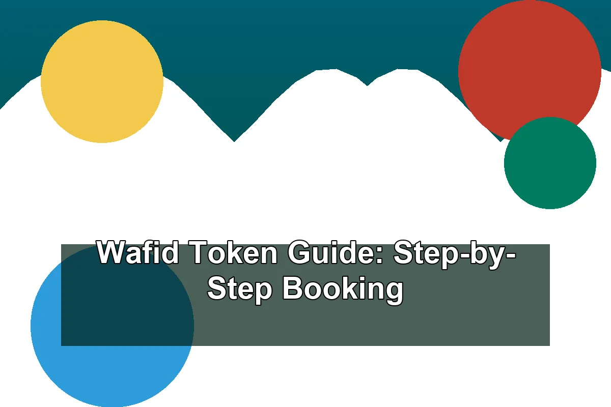 Wafid Token Booking Guide 2025 | Documents, Fees, Steps GAMCA Wafid guide cover